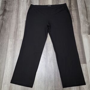 Eileen Fisher System Stretch Crepe Straight Pant
